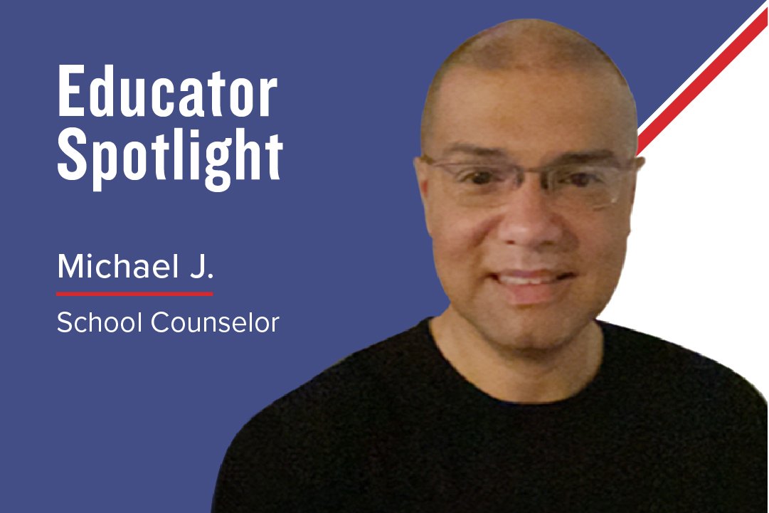 Meet School Counselor, Michael J.!