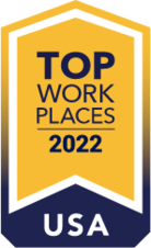 Top workplaces 2022 ribbon logo