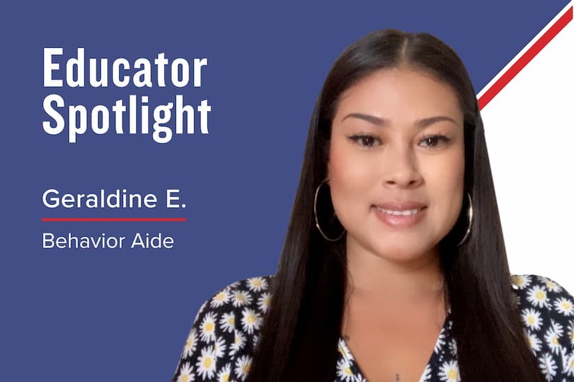 Meet Geraldine E., Behavior Aide