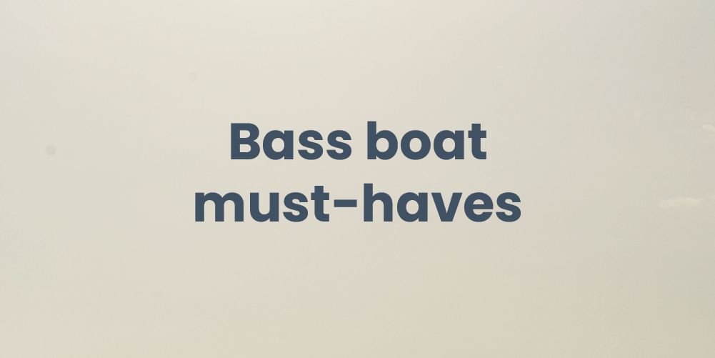 bass boat brand logo