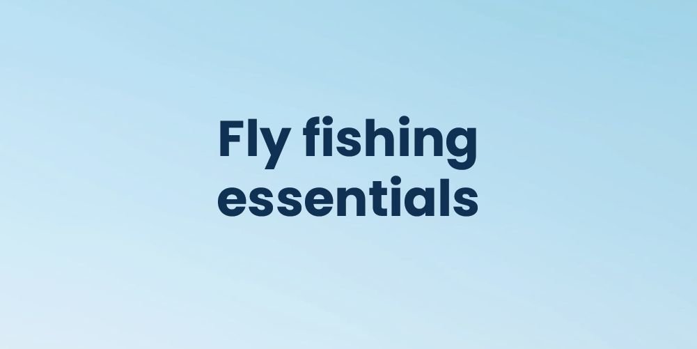 Fly fishing essentials brand logo
