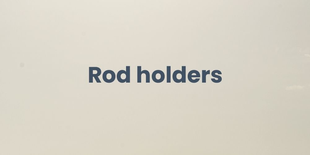 Rod holders brand logo