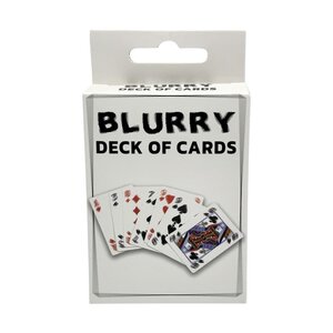 Blurry Deck of Cards