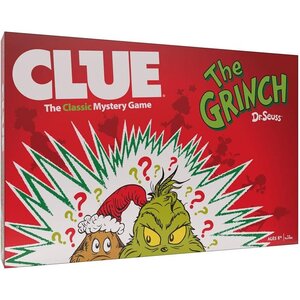Clue Dr. Seuss The Grinch Board Game