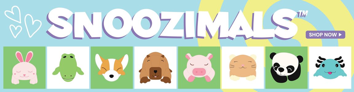 Shop Snoozimals, The Snuggle is Real