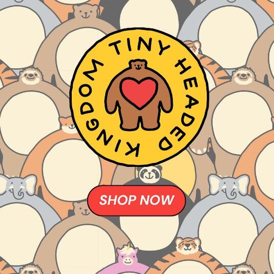 Tiny Headed Kingdom, quirky round-headed friends for collectors.