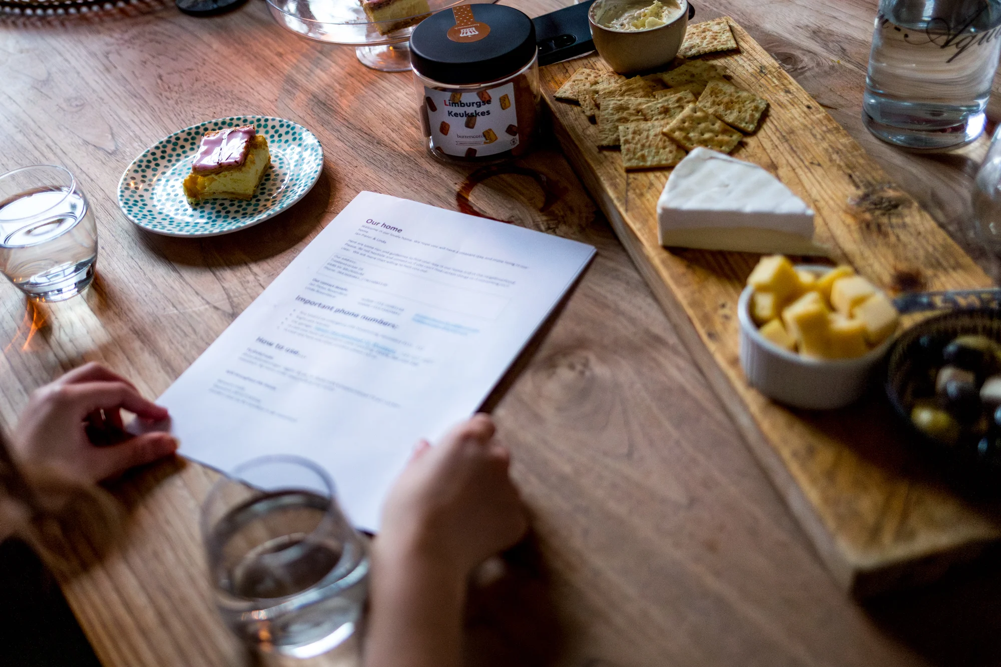 A "Welcome book" for HomeExchange guests