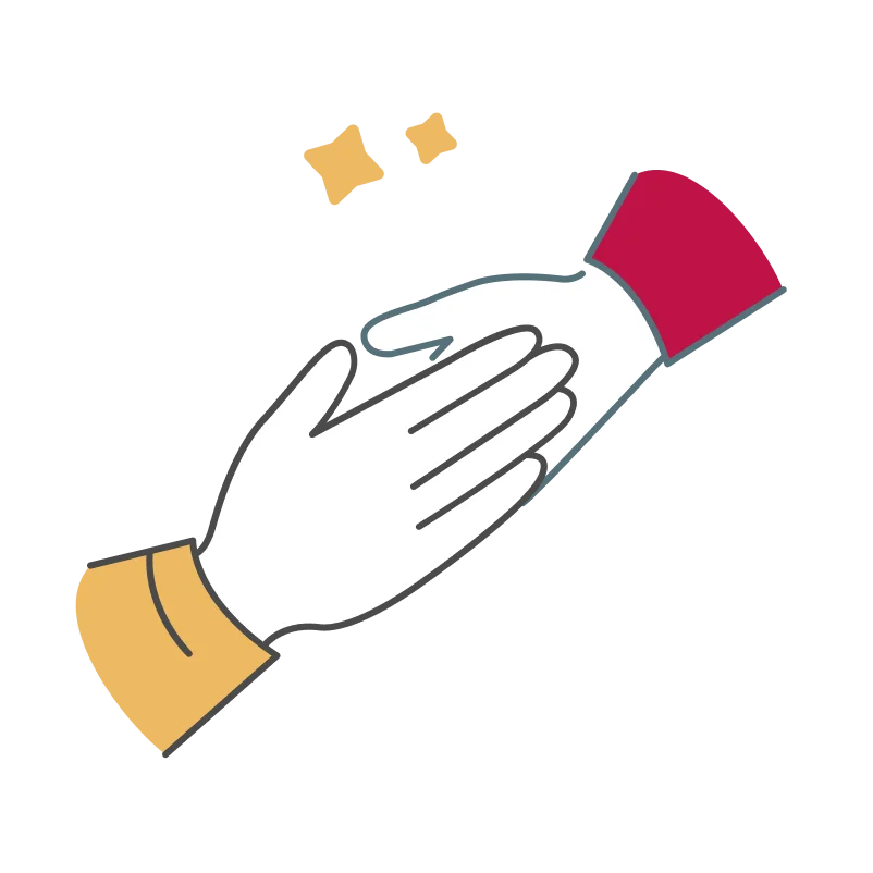 HomeExchange illustration - a living room