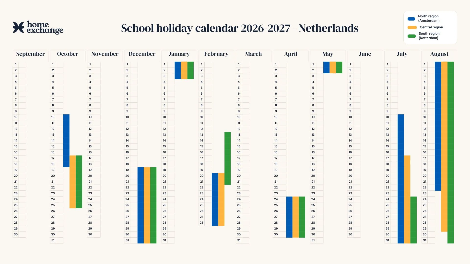 Switzerland's 2025-2026 school calendar