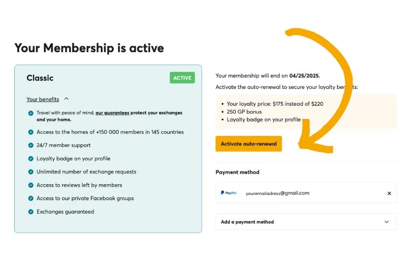 How to enjoy your HomeExchange loyalty benefits
