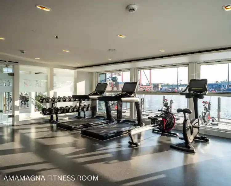 Gym inside AmaMagna