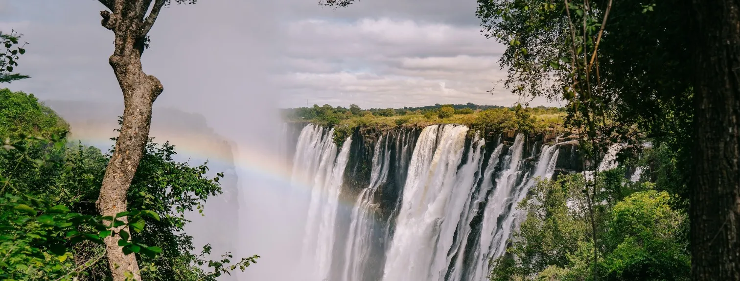 A Classic view over the Victoria Falls