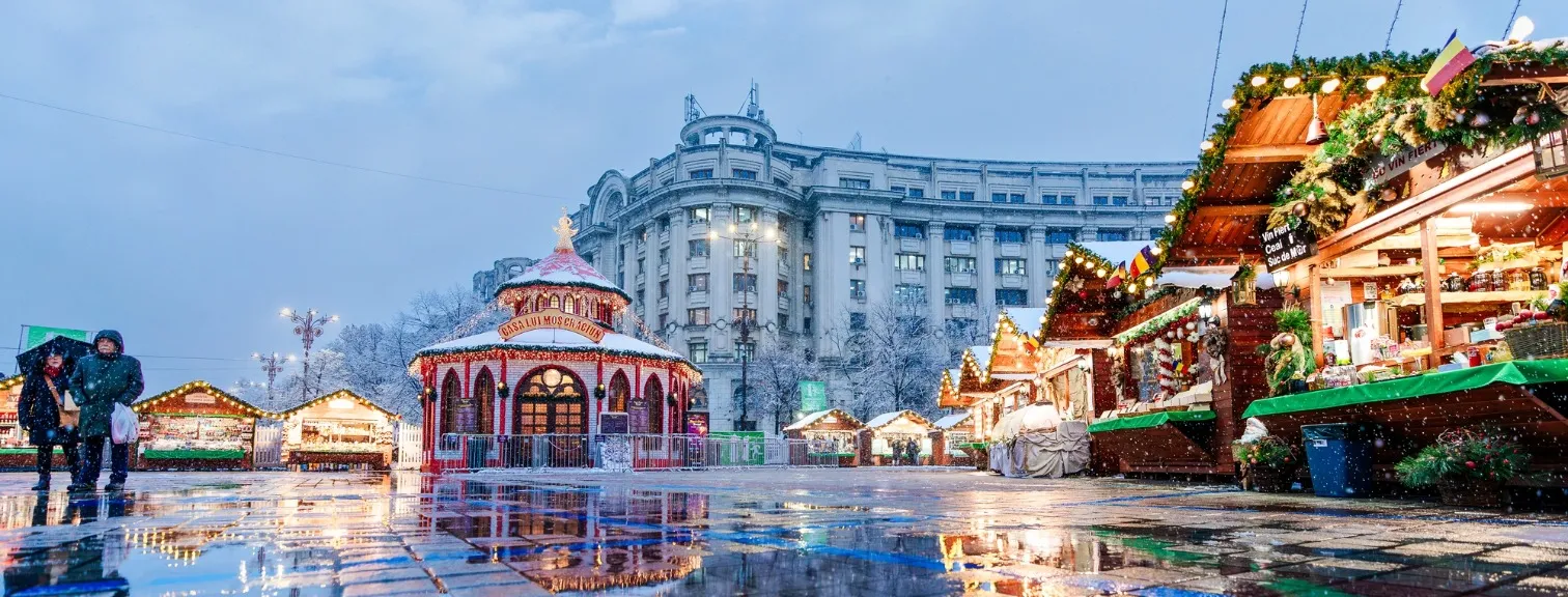 Christmas market in Brașov 