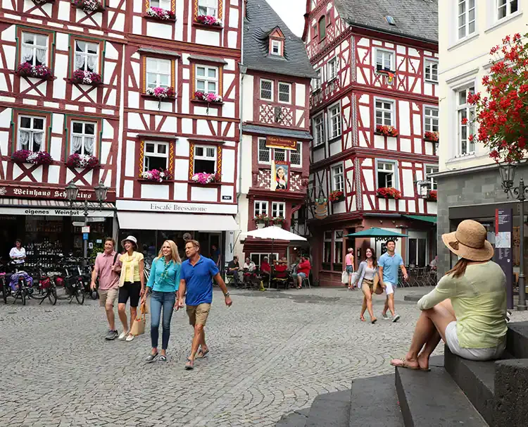 Street view of Bernkastel
