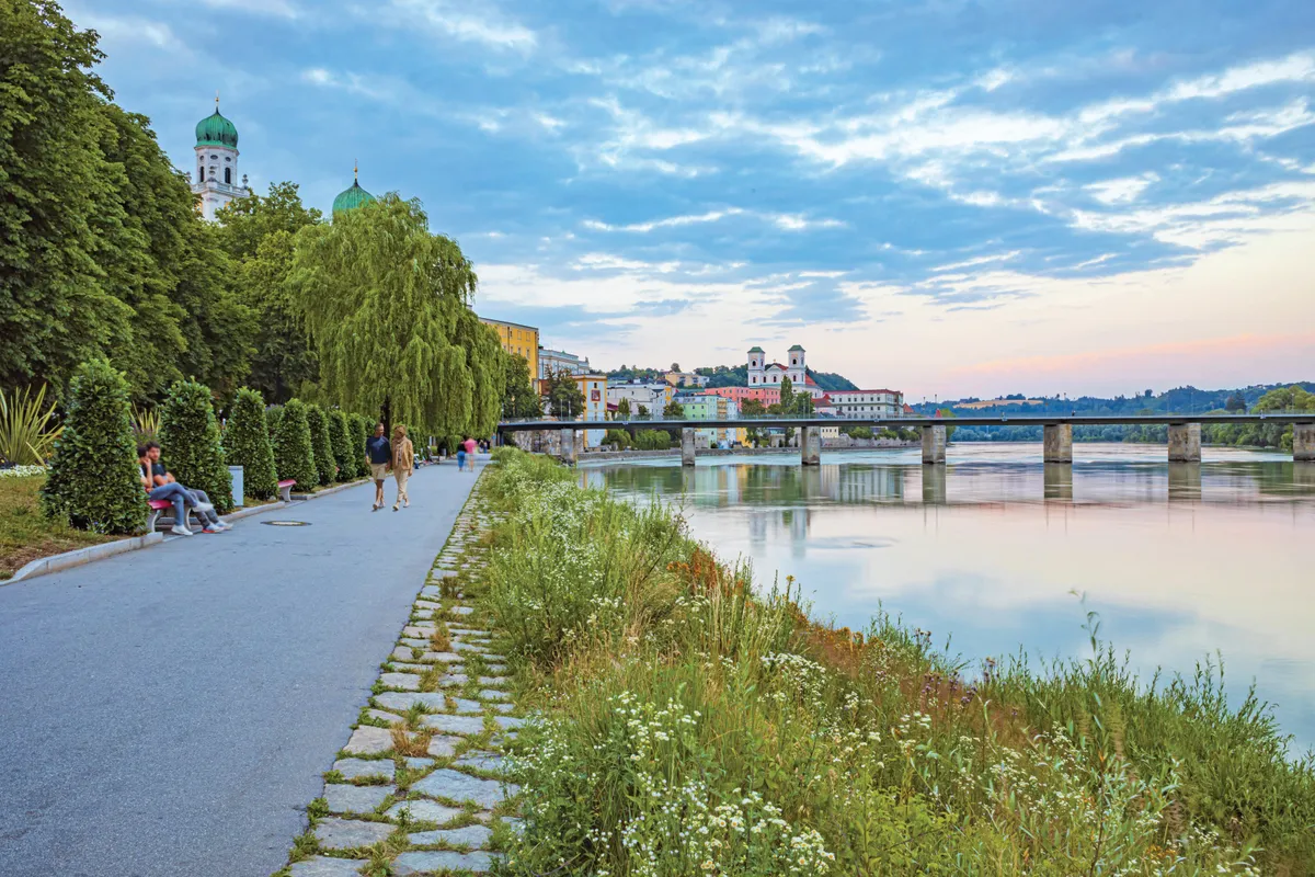 Paisaje fluvial europeo