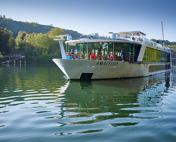 AmaCello sailing on the river