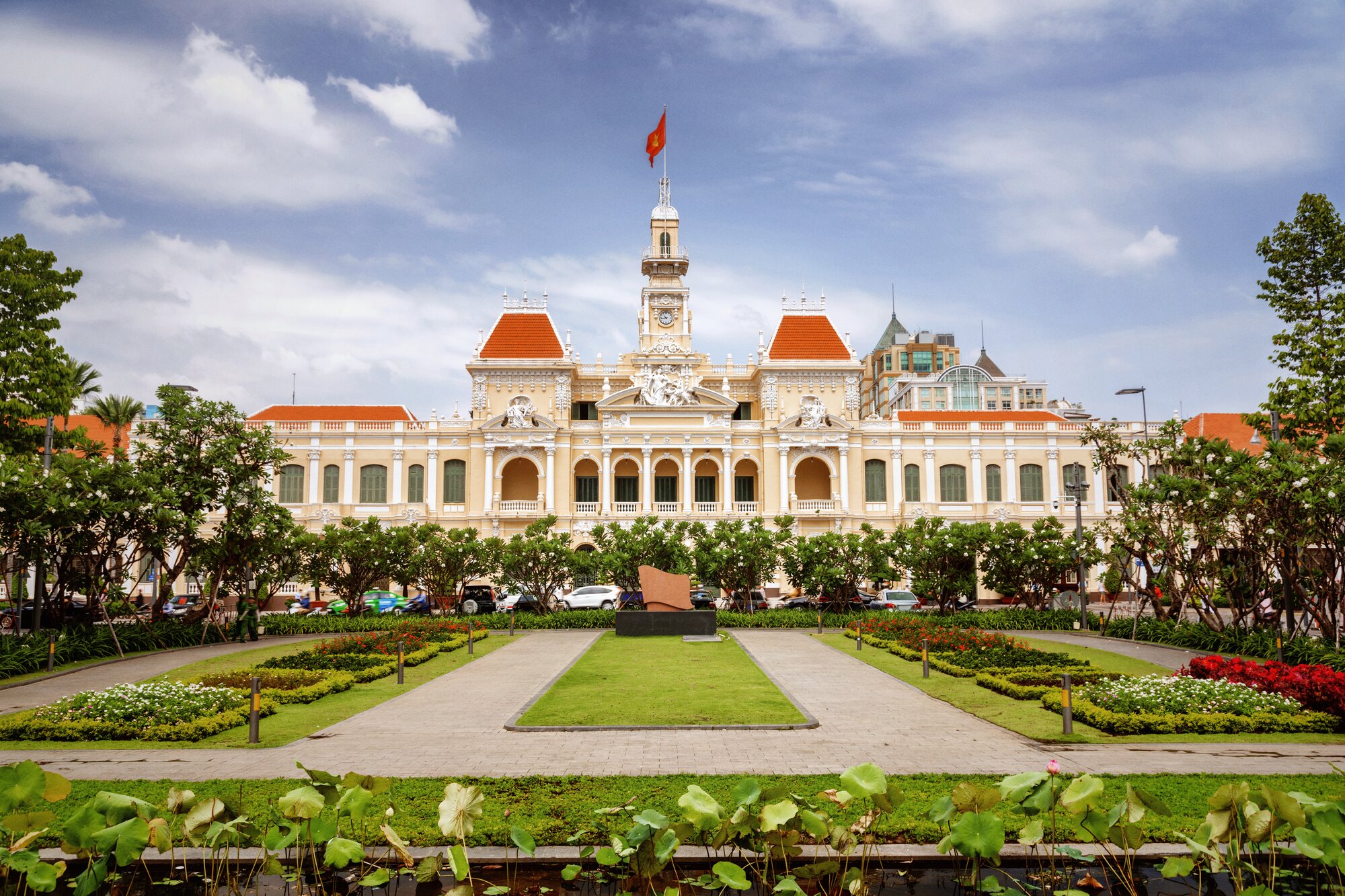 Aerial view of Ho Chi Minh City