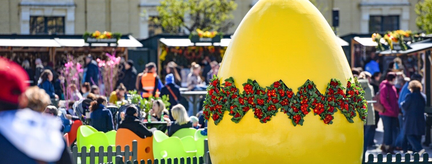 Easter decorations in Vienna, Austria
