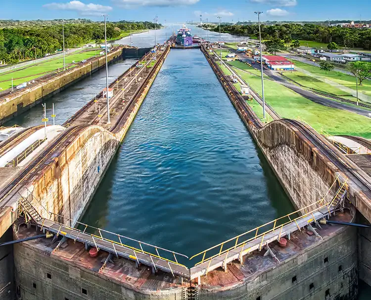 Panama city canal