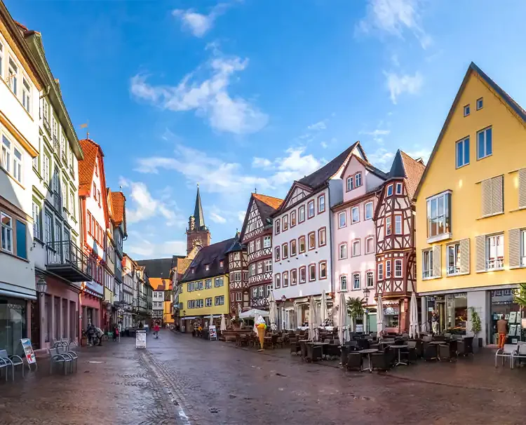Small town of Wertheim