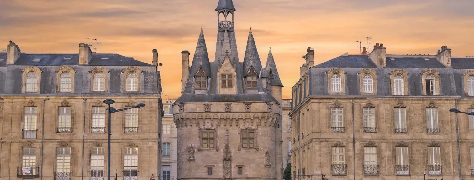 Castle in Bordeaux, France