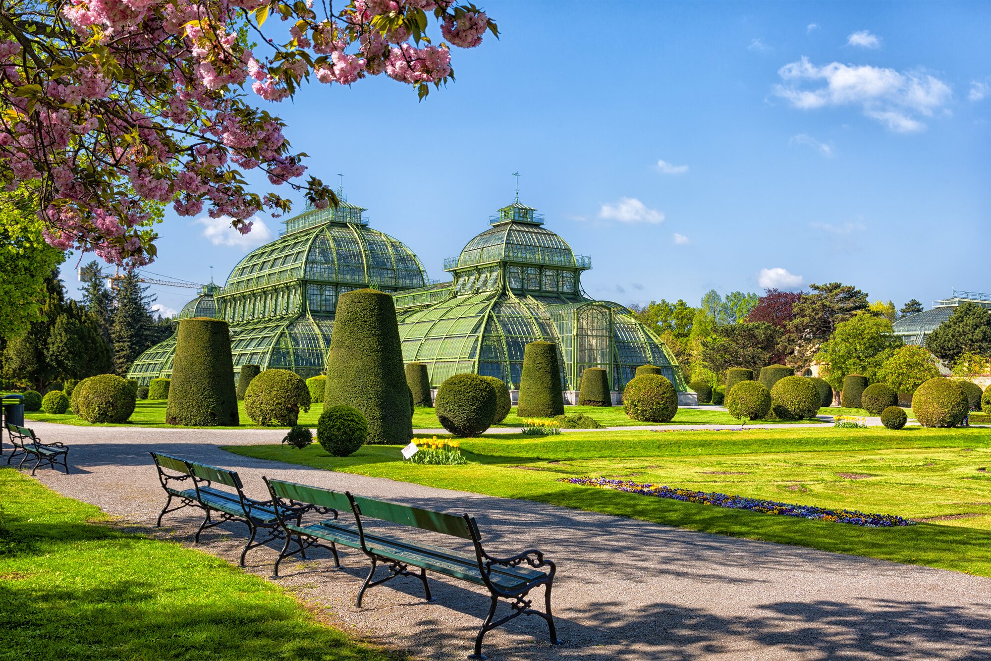 vienna palace garden castle