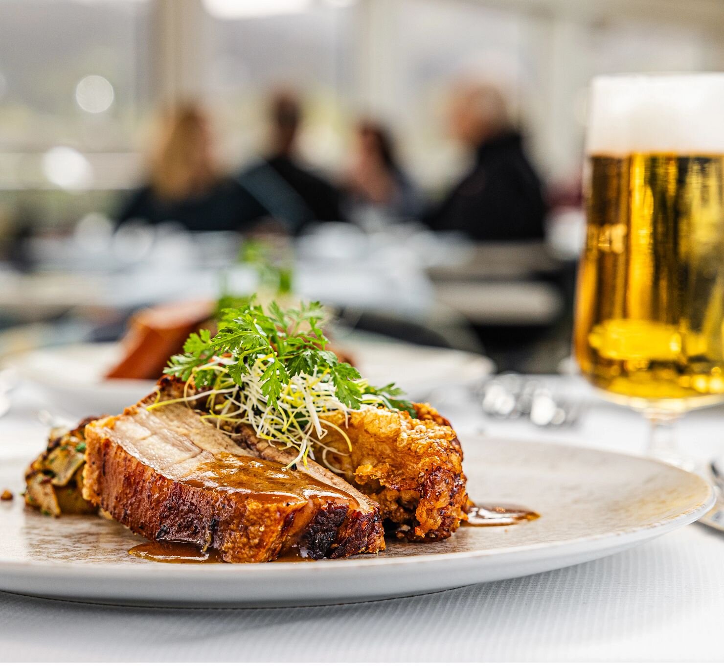 Beer and Food Pairing Dinner on Board