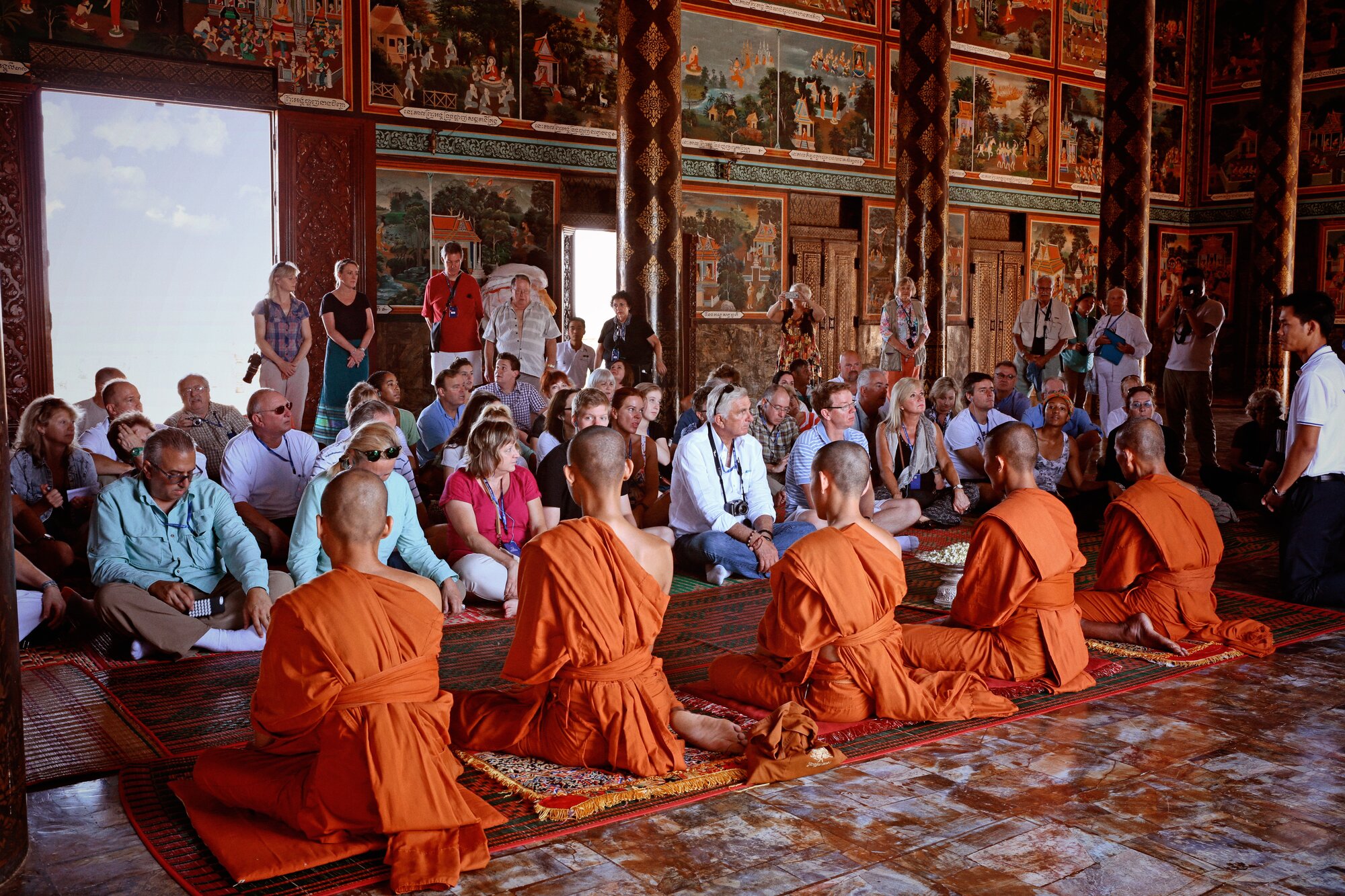A Buddhist Blessing at Oudong