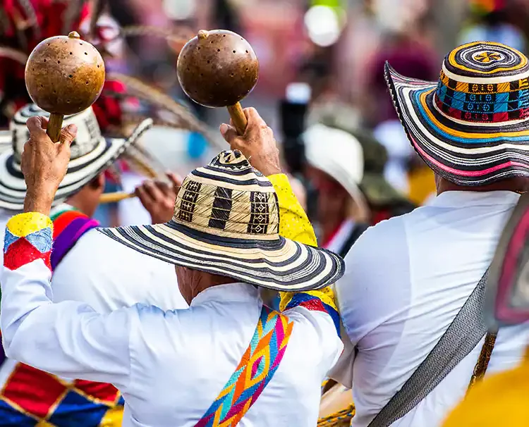 Music celebration in Colombia
