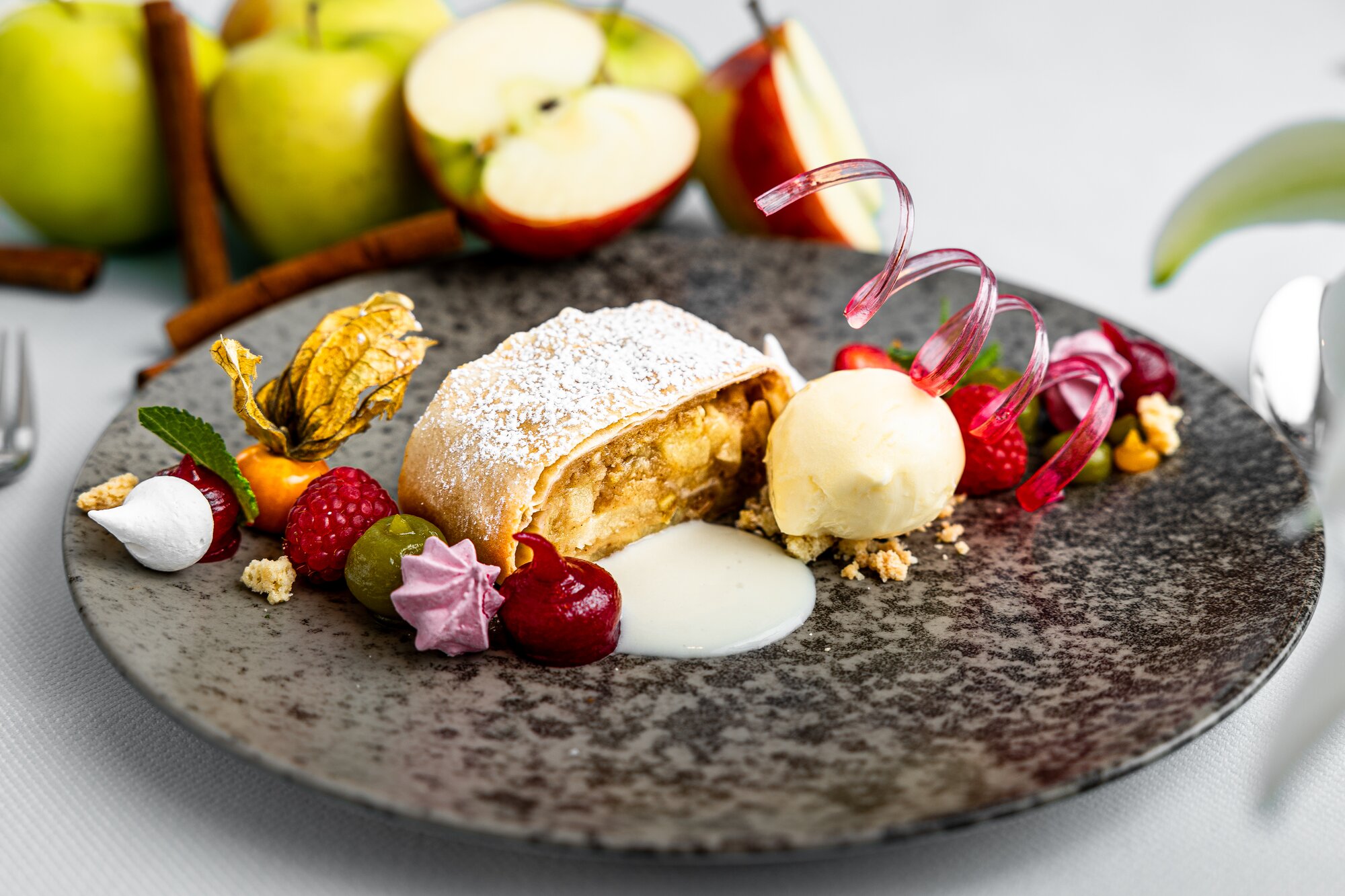  Apple Strudel, Rolled by Hand on the Danube 
