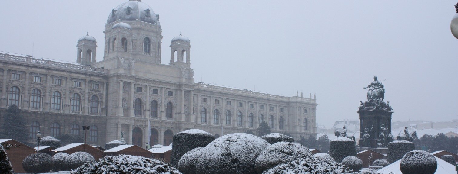 Kunsthistorisches Museum Vienna in winter