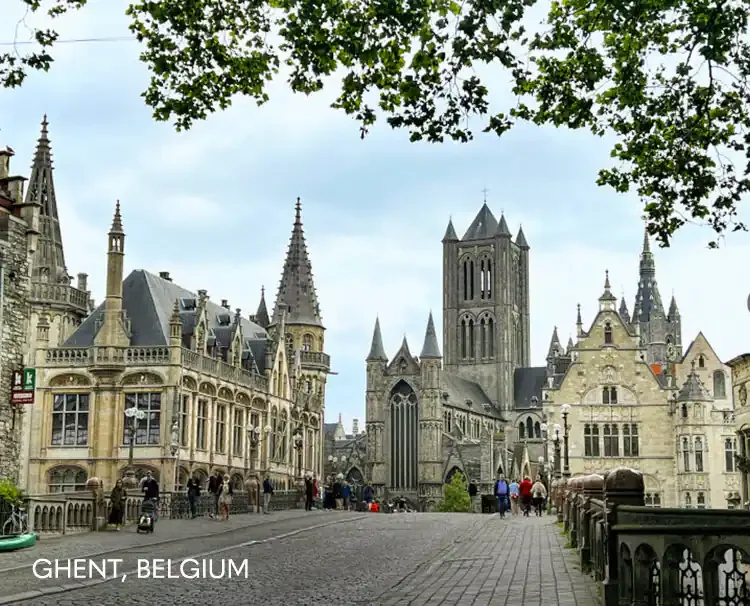 St. Bavo’s Cathedral in Ghent