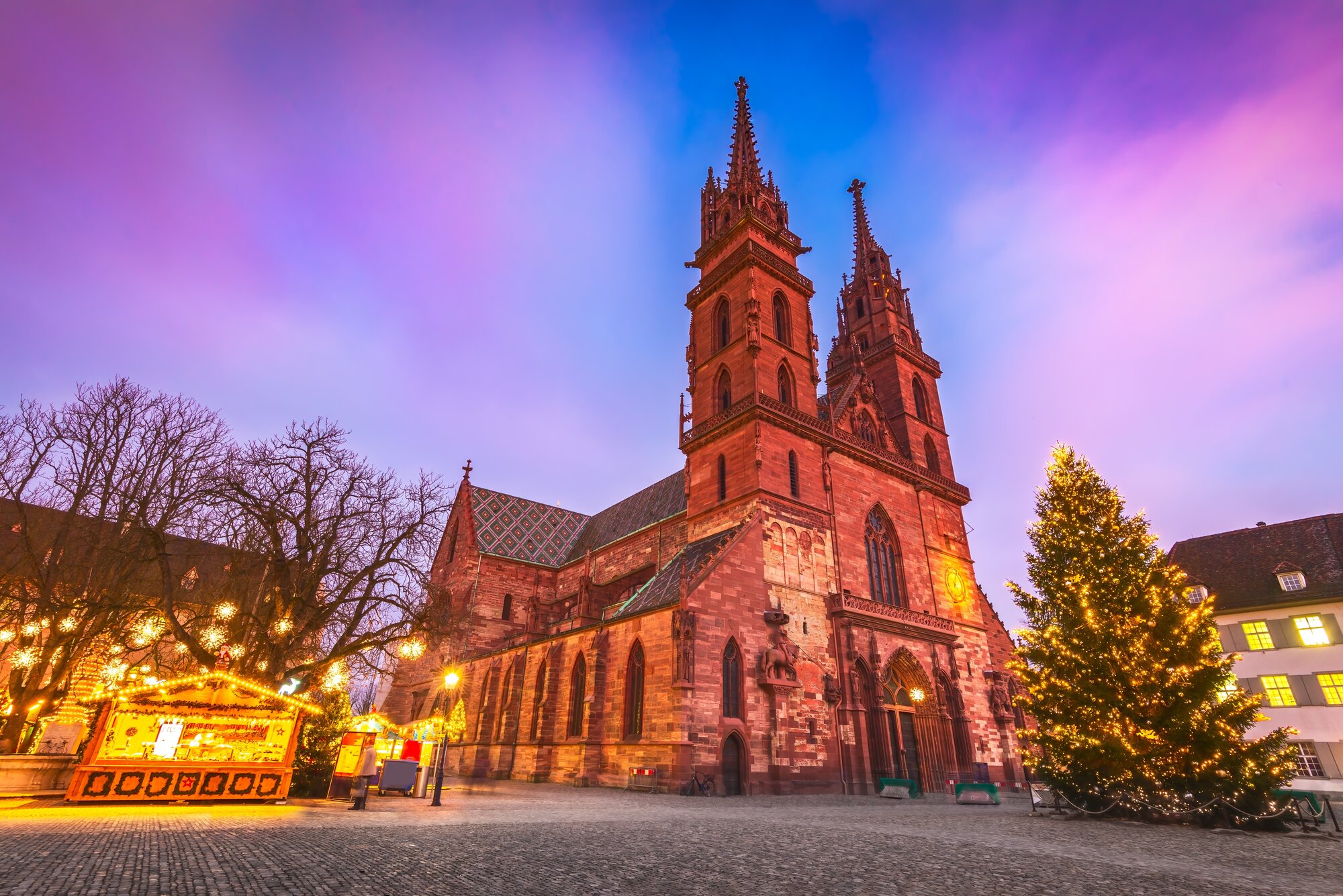 Christmas fairytale market at Munsterplatz