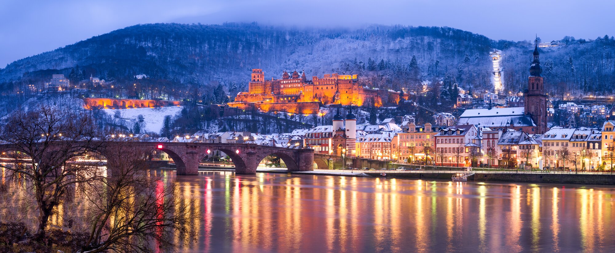 Heidelberg Castle and Christmas Markets