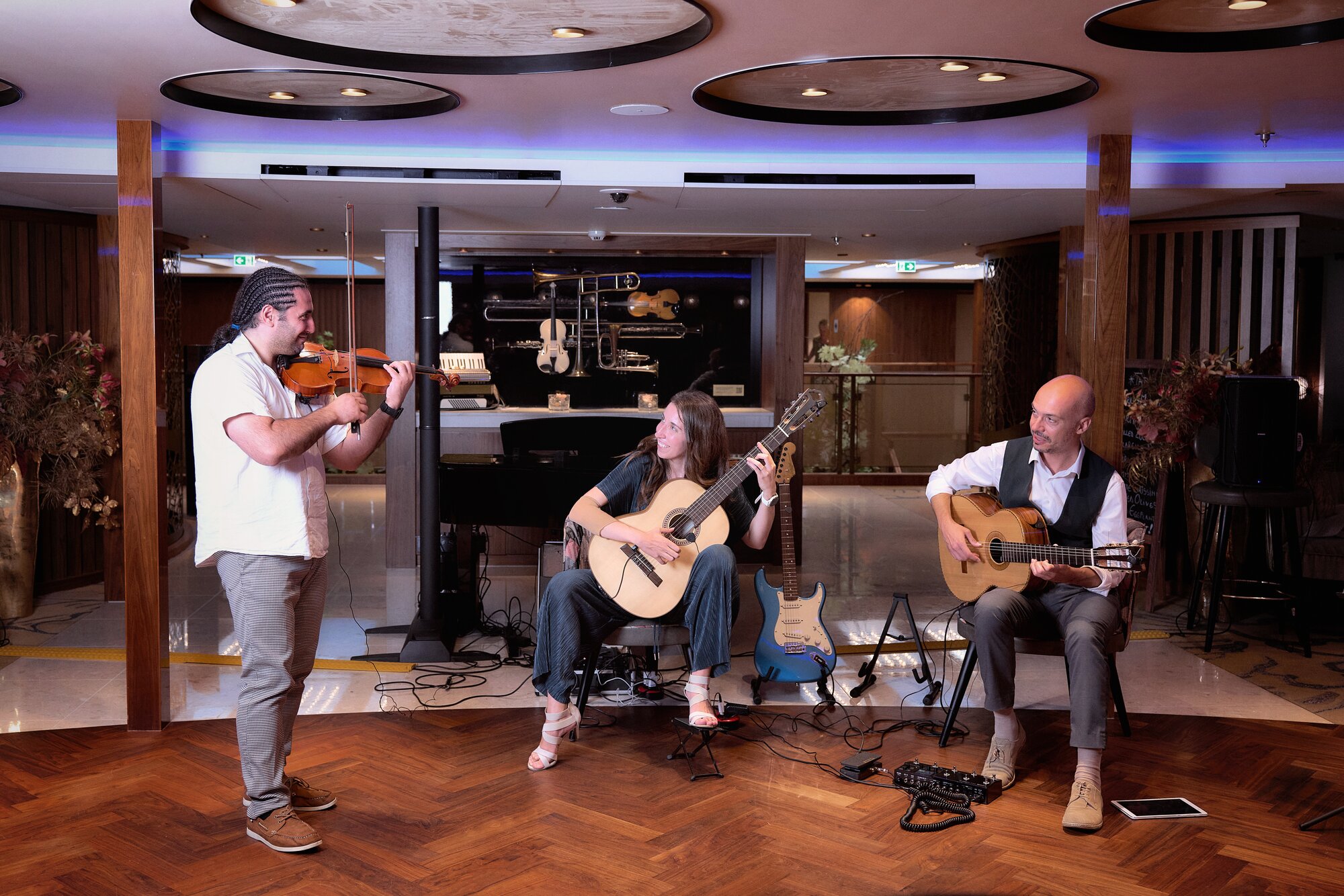 Brazilian-Inspired Performances Onboard