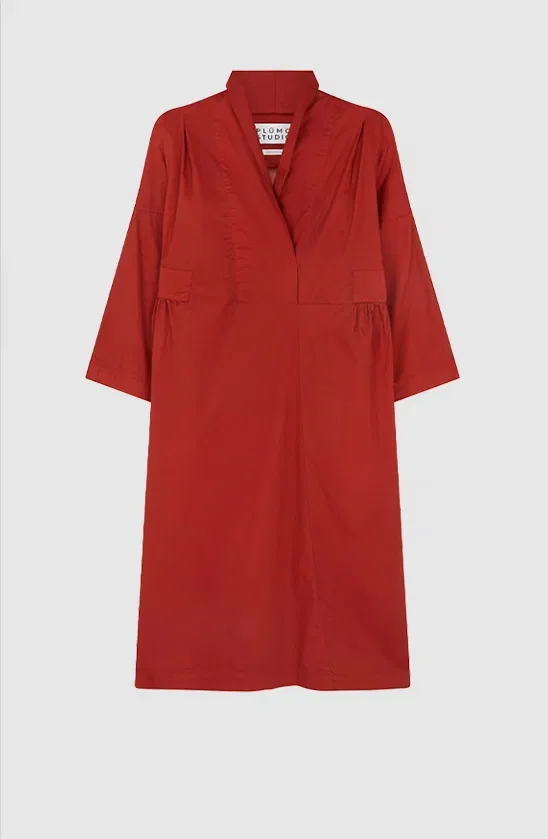 Cut out of Tarkhan Dress - Paprika red