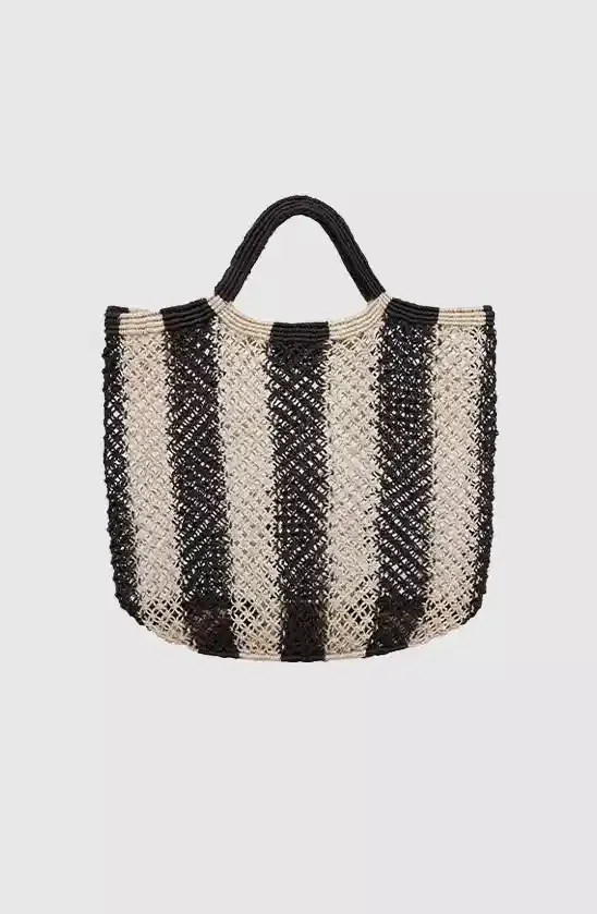 Cut out of Vertical Stripe Bag