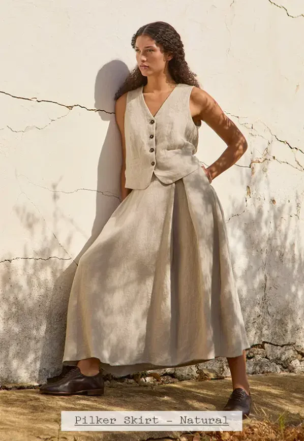 Pilker Skirt - Natural