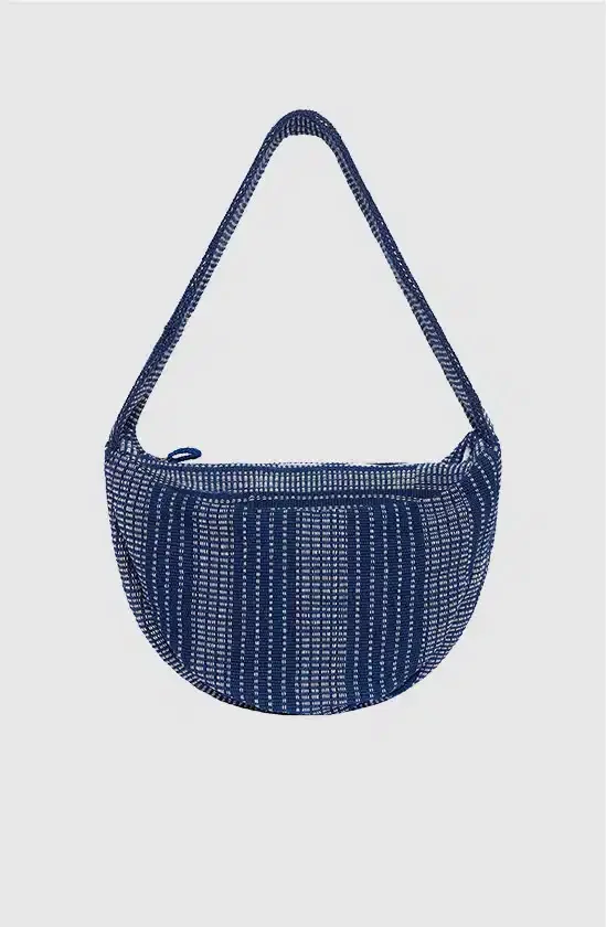 Cut out of Blue Cross Stitch Bag