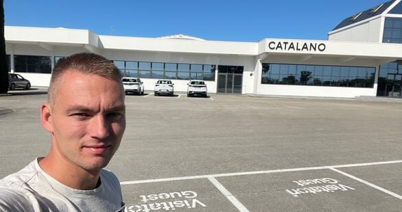 Fabrieksbezoek Catalano in Italië