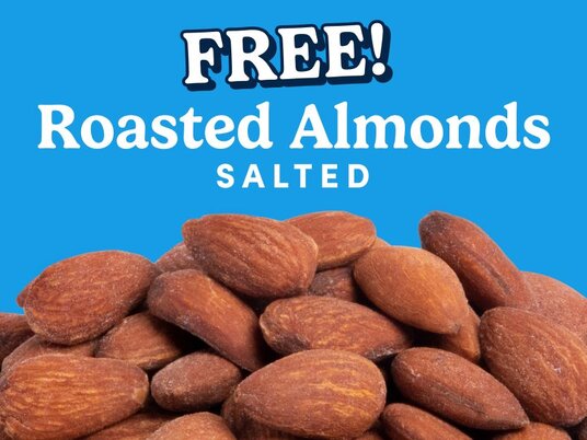Free Roasted Salted Almonds (Salted)