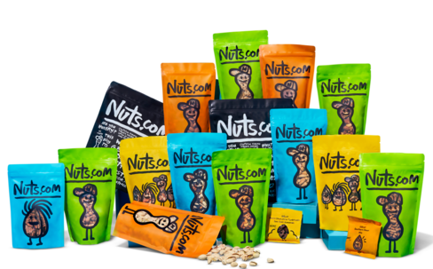 Gift tray with nuts and jams