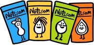 Various nuts.com packages