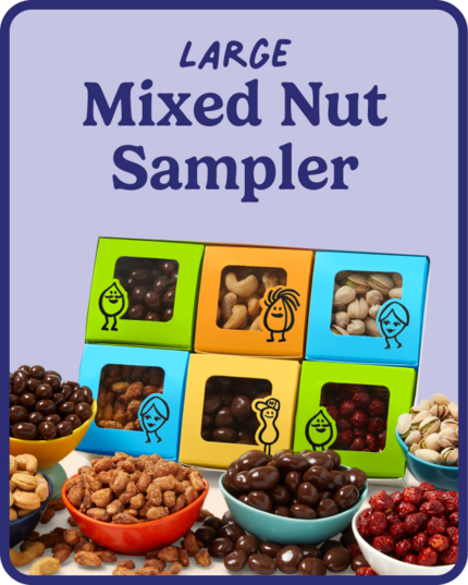 large mixed nut sampler
