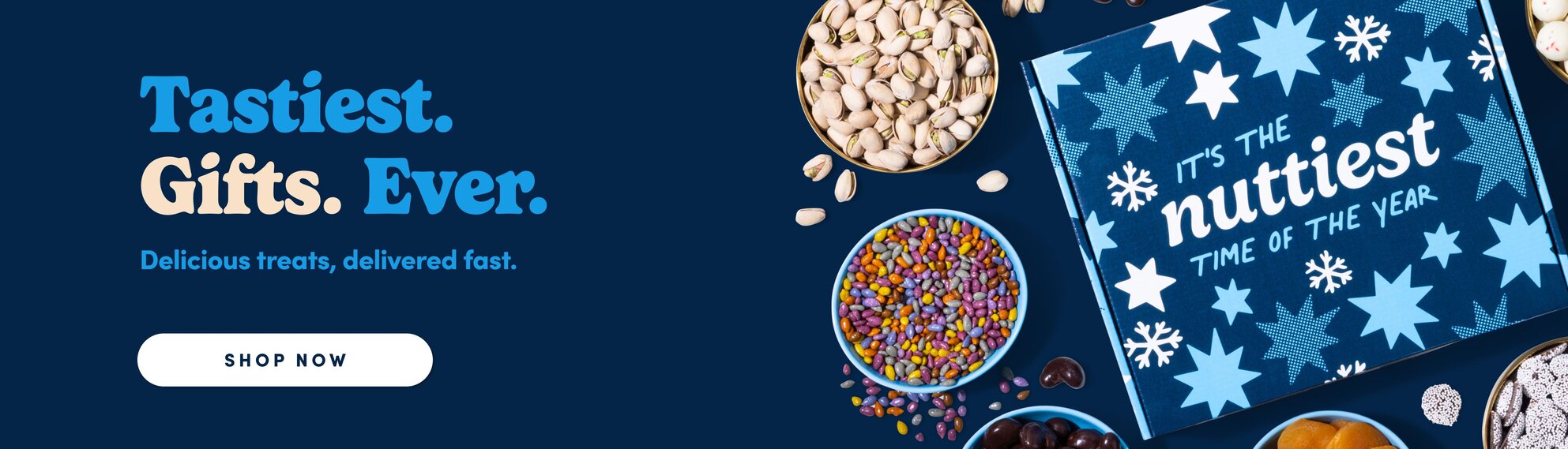 Tastiest Gifts Ever, delicious treats delivered fast, it's time to get gifting shop now