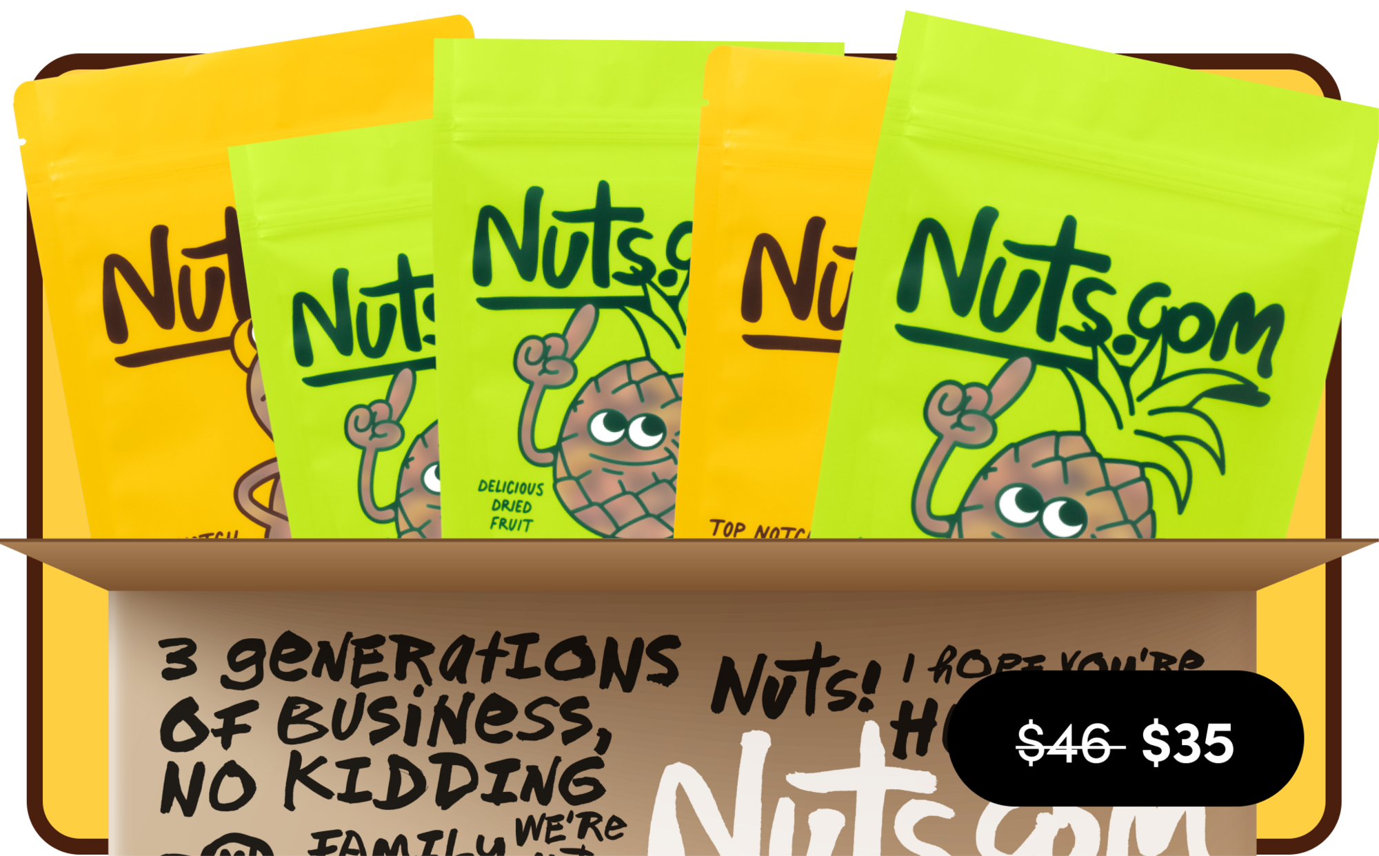 Trial Offer: Organic Fruit & Nut Box