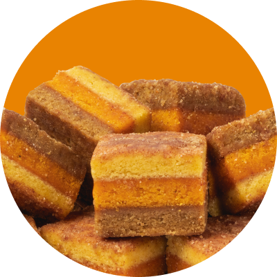 Pumpkin Spice Layer Cookie