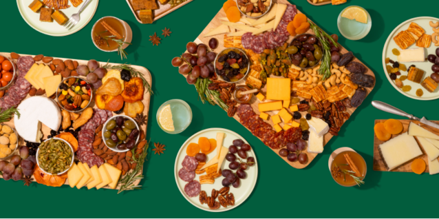 image of holiday food