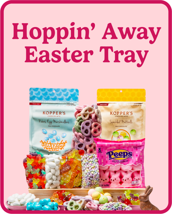 hoppin away easter tray