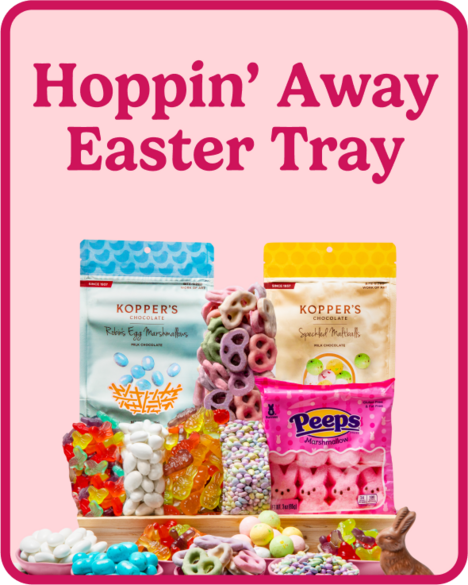 hoppin' away easter tray